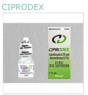 Rx Item-Ciprodex Otic 0.3% 0.1% Drops 7.5Ml By Alcon Labs