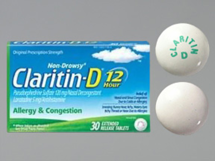 RX ITEM-Claritin D 12Hr Tablet 30Ct By Bayer Consumer 