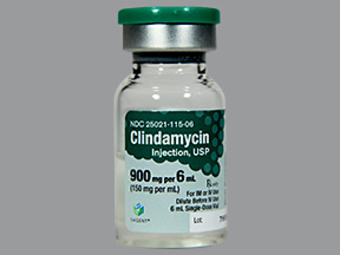 Rx Item-Clindamycin Phosphate Inj 150Mg/Ml Single Dose Vial 25X6Ml By Sagent Ph