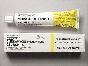 Clindamycin Phosphate Top 1% Gel 60gm by Fougera Pharma Exp 5/18