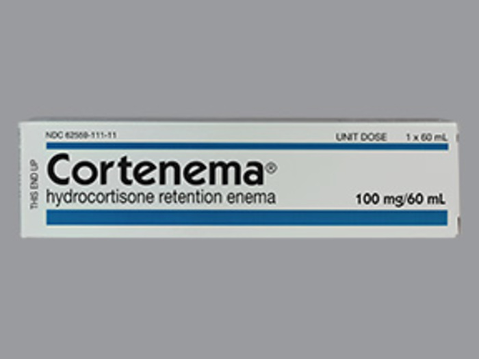 Rx Item-Cortenema 100MG 60 ML Enema by Ani Pharma USA Hydrocortisone Retention Enema