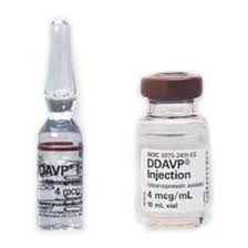Rx Item-DDAVP 4Mcg/Ml Vial 10Ml By Ferring Pharm Refrigerated