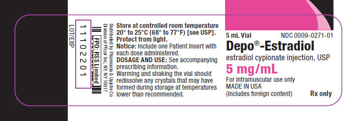 '.Depo Estradiol 5Mg/Ml Vial 5Ml By Pfizer.'