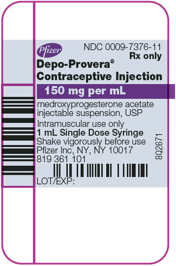 Proternal Rx Item-Depo Provera 150Mg/Ml Syringe 1Ml By Pfizer Pharma