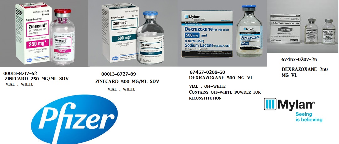 Rx Item-Zinecard 250Mg Vial By Pfizer Pharma Inj