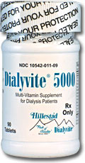 Rx Item-Dialyvite 5000 Rx Multi-Vitamin Tab 90 By Hillestad Pharmactcls USA 