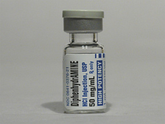 Rx Item-Diphenhydramine 50Mg/Ml Vial 25X1Ml By Westward Pharma Gen Benadryl