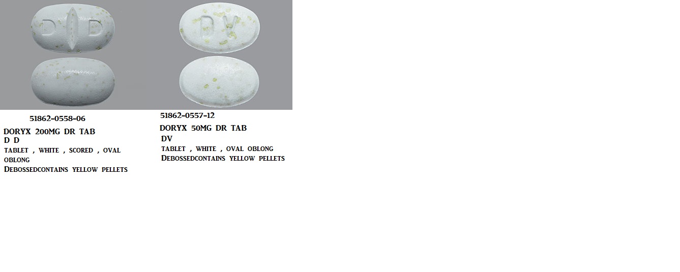 Rx Item-Doryx 200Mg Tab 60 By Mayne Pharma (Metrics Inc.)