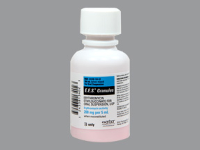 Rx Item-E.E.S Granules 200Mg/5Ml Erythromycin Grn 100Ml By Arbor Pharma