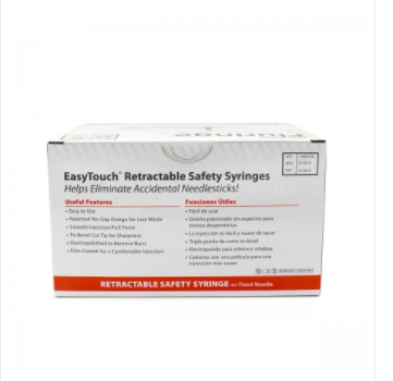 Easy Touch Fluringe 25G 1ml 100 Ct
