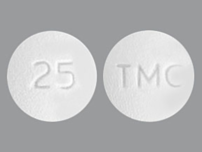 Rx Item-Edurant 25MG  Rilpivirine 30 Tab by J-O-M Pharma USA Services 