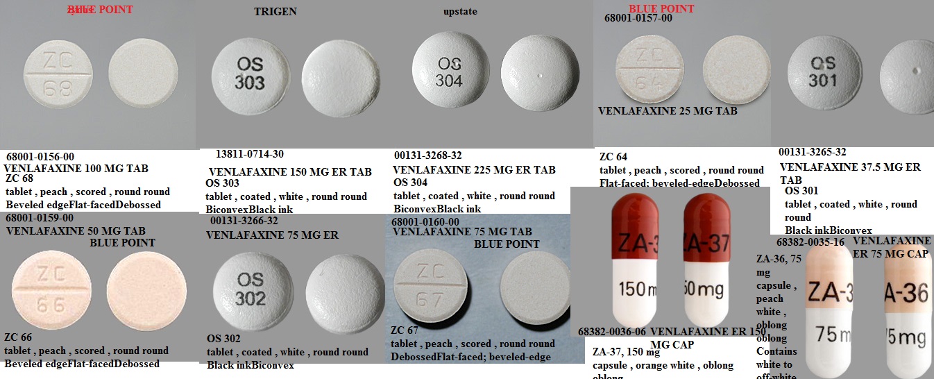 RX ITEM-Venlafaxine 75Mg ER Tab 30 By Upstate Pharma 