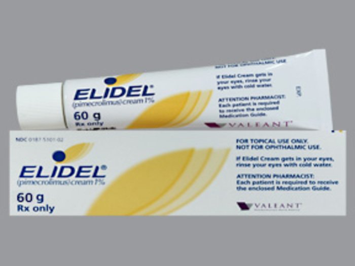 Rx Item-Elidel 1% Pimecrolimus Topical  60 GM Cream by Valeant Pharma USA 