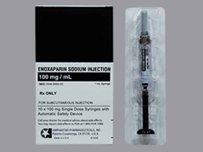 Rx Item-Enoxaparin 100Mg/Ml Syringe 10 By Amphastar Pharma Gen Lovenox