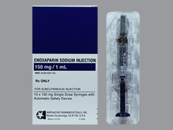 Rx Item-Enoxaparin 150Mg/Ml Syringe 10 By Amphastar Pharma Gen Lovenox