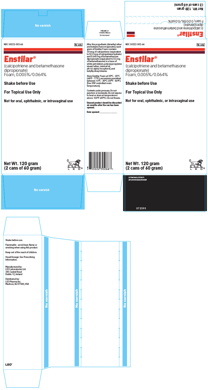 Rx Item-Enstilar calcipotriene/betamethasone 0.069% Foam 2X60Gm By Leo  Pharma