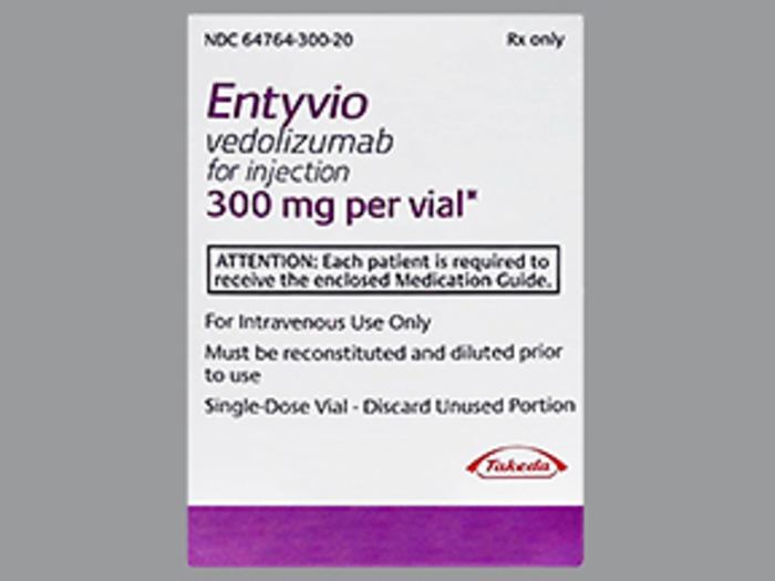 Rx Item-Entyvio Vedolizumab  300Mg Vial 20Ml By Takeda Pharmaceutical