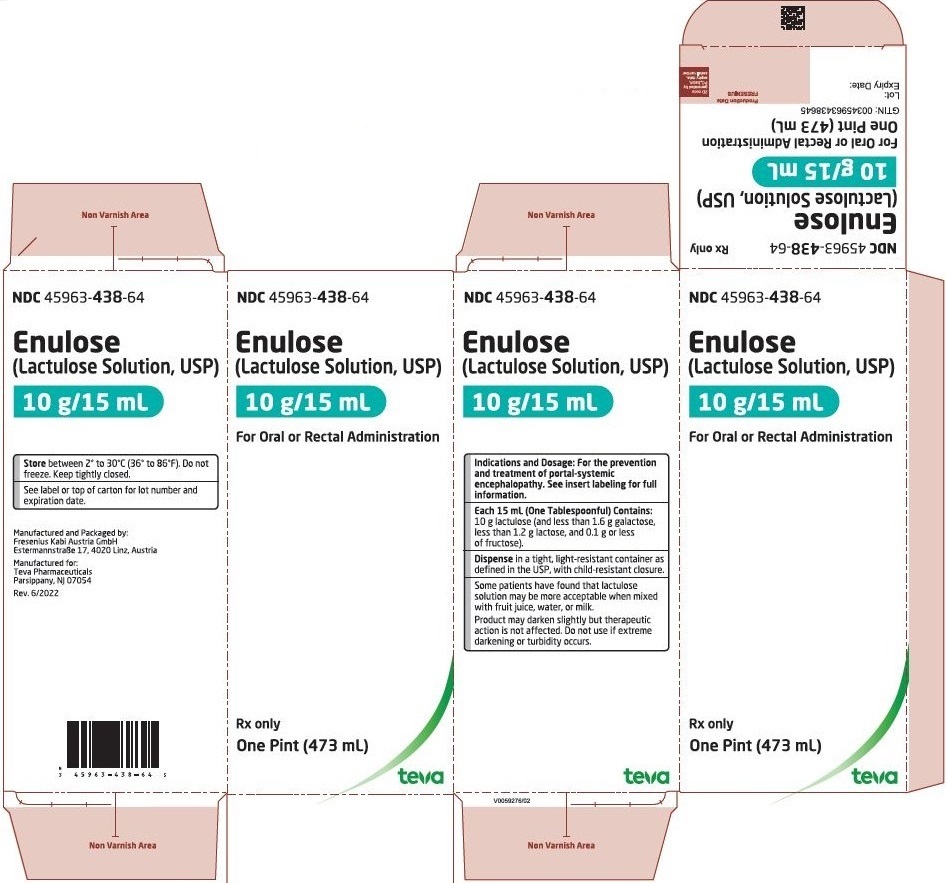 Rx Item-Enulose 10G/15 Ml Lactulose Solution 16 Oz By Actavis Pharma(Teva)