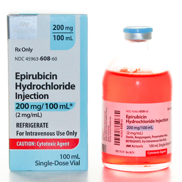 Rx Item-Epirubicin 200Mg 0.1L Vial 100Ml By Actavis Pharma(Teva)