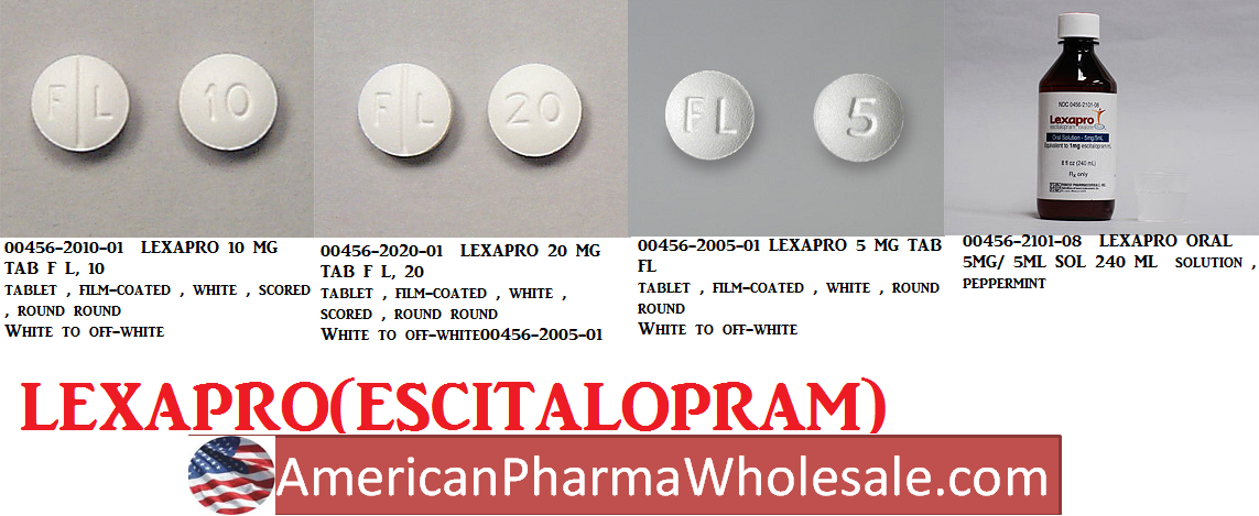 '.Escitalopram 20Mg Tab 100 By American He.'