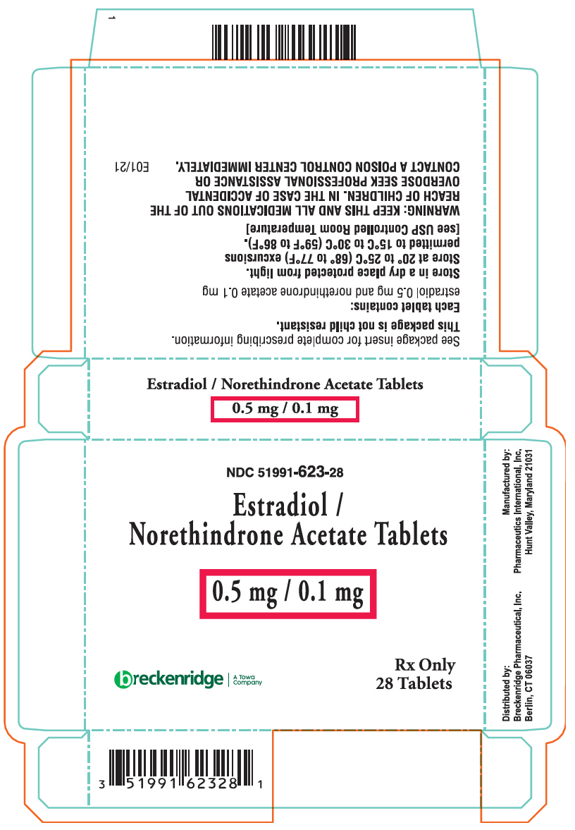 '.Estradiol-Norethindrone 0.5-0.1Mg Tab 28.'