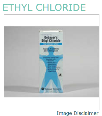 Rx Item-Ethyl Chloride 100% Spray 3.5 Oz By Gebauer Co.
