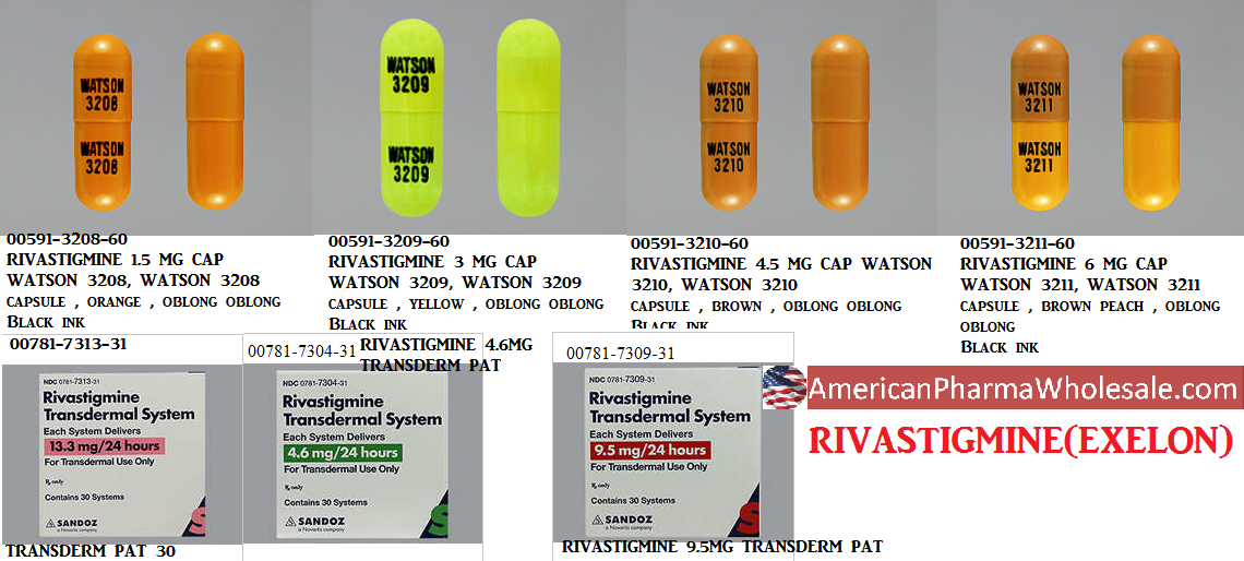 Rx Item-Rivastigimine 13.3Mg 24H Patch 30 By Sandoz Pharma