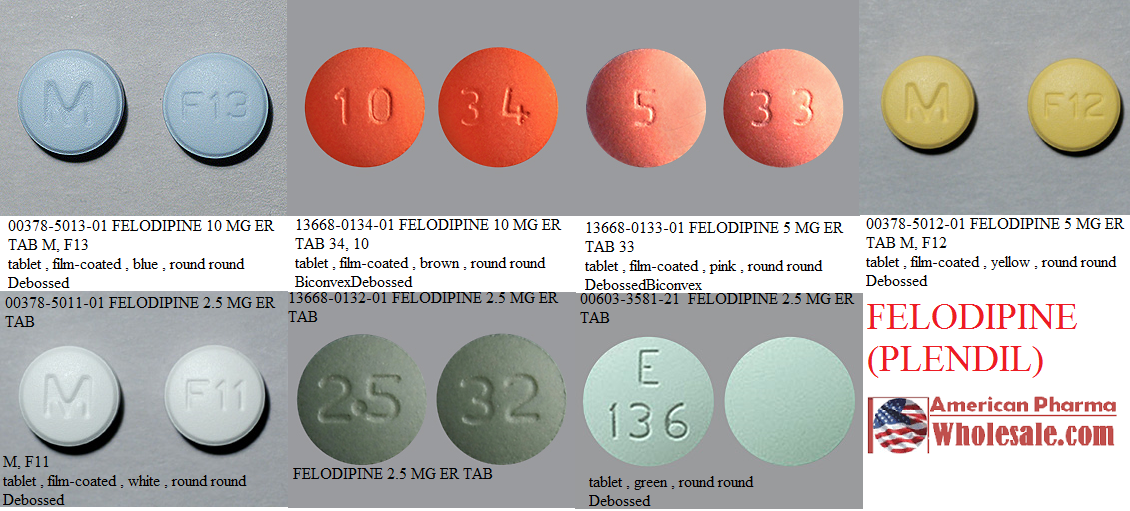 RX ITEM-Felodipine 2.5Mg Tab 100 By Citron Pharma