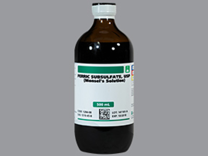 Rx Item-Ferric Subsulfate 20 22G 100 Sol 500Ml By Medisca-Monsel's Sol