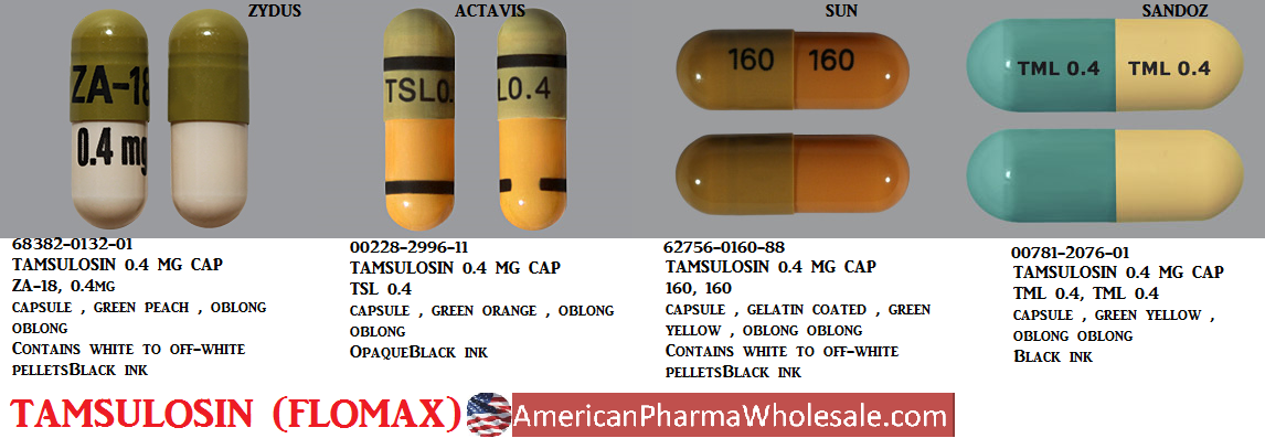 Rx Item-Tamsulosin 0.4Mg Cap 100 By Major Pharma Unit Dose Gen Flomax