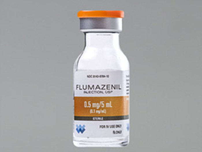 Rx Item-Flumazenil 0.1MG/ML 10X5 ML Vial by Hikma Pharma USA 