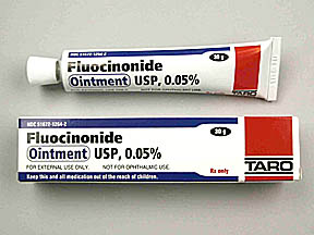 Rx Item-Fluocinonide 0.05% 30 GM Ointment by Taro Pharma USA 
