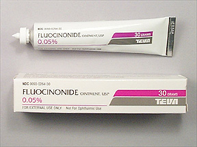 Rx Item-Fluocinonide 0.05% 30 GM Ointment by Teva Pharma USA 