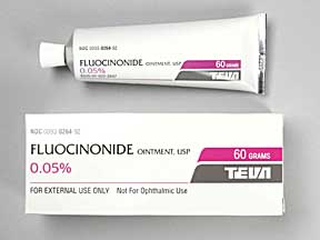 Rx Item-Fluocinonide 0.05% 60 GM Ointment by Teva Pharma USA 