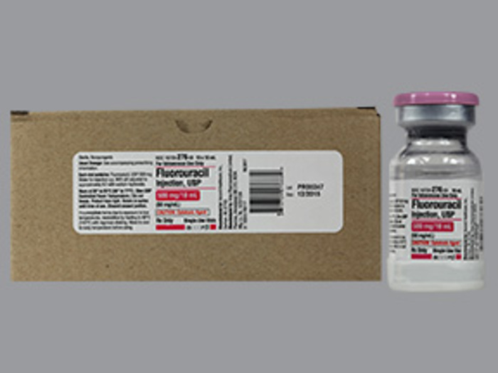 RX ITEM-Fluorouracil 500Mg 10Ml Vial 10X10Ml By Accord Healthcare 