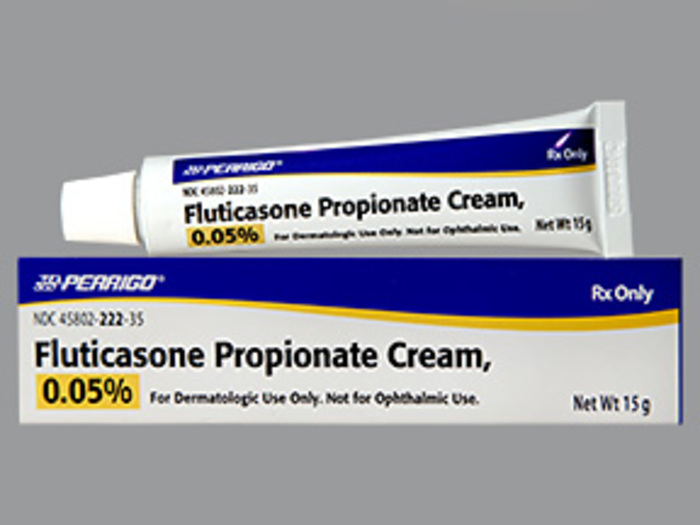 Rx Item-Fluticasone 0.05% Cream 15Gm By Perrigo Pharma Gen Cutivate