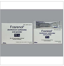 Rx Item-Fosrenol 750Mg Powder 90 By Shire Pharma