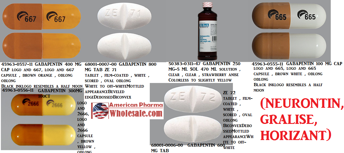 Gabapentin 100mg Cap 500 by Amneal Pharma