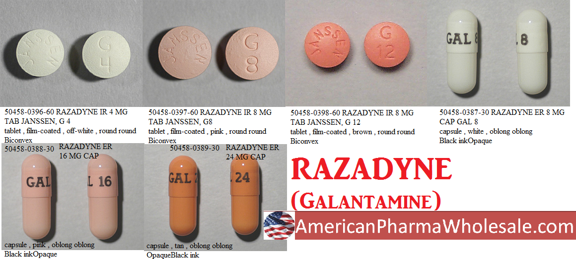 '.Galantamine 4Mg Tab 30 By American Healt.'