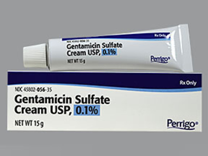 Rx Item-Gentamicin Top 0.1% Cream 15Gm By Perrigo Pharma Gen Garamycin