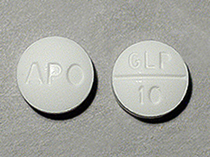 Rx Item-Glipizide 10 Mg Tab 50 By Avkare USA gen Glucotrol UD 5x10