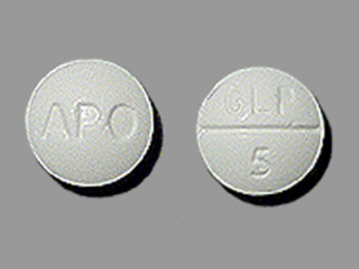 Rx Item-Glipizide 5Mg Tab 500 By Apotex Corp Gen Glucotrol