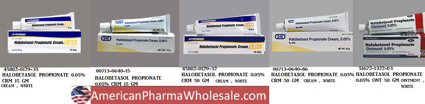 RX ITEM-Halobetasol 0.05% Cream 15Gm By Taro Pharma