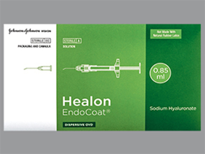 Rx Item-Healon Endo Coat Hyaluronate Syringe 0.85 Ml