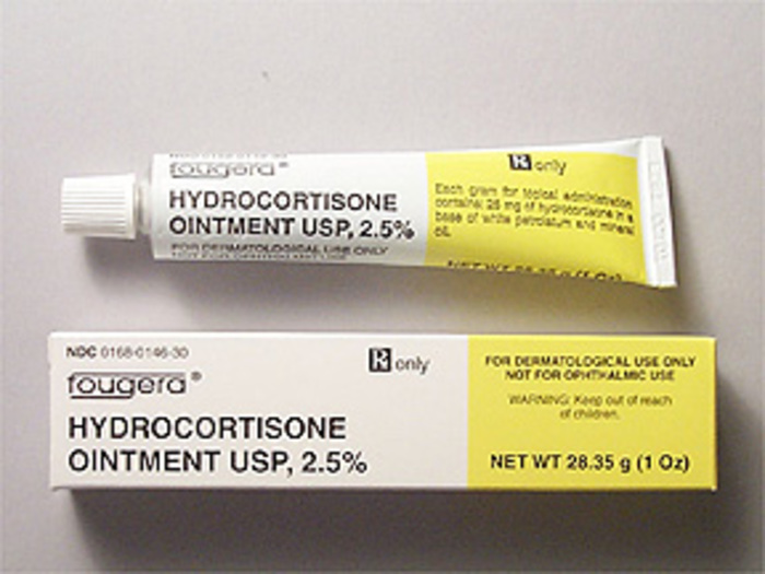 Rx Item-Hydrocortisone 2.5% Ont 28.35Gm By Fougera Pharma