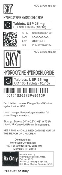 '.Rx Item-Hydroxyzine 25MG 100 Tab by Mcke.'