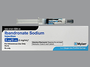 Rx Item-Ibandronate 3Mg/3Ml Kit 3Ml By Mylan Institutional