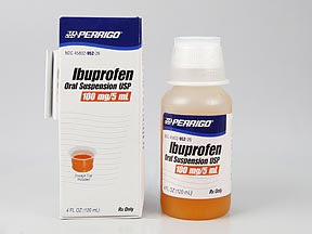 Rx Item-Ibuprofen 100Mg/5Ml Susp 120Ml By Padagis Perrigo Pharma Gen Motrin