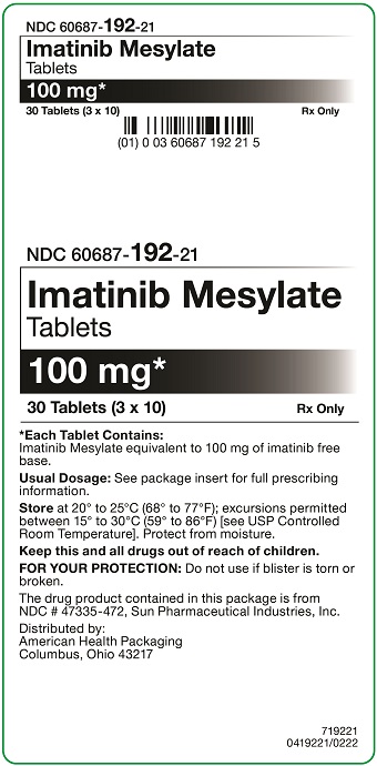 '.Imatinib Mesylate 100Mg Tab 3X10Unit Dos.'