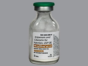 Rx Item-Imipenem-Cilastatin 250Mg Vial 25 By Hospira Worldwide